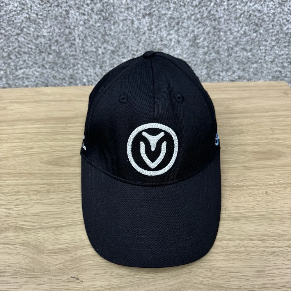 Vessel Tour Performance Golf Hat OSFA Junior Golf Club Snap Back Black Youth Boy